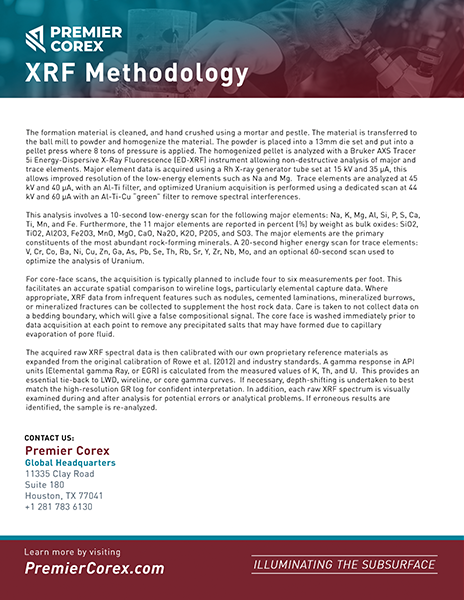 XRF Methodology